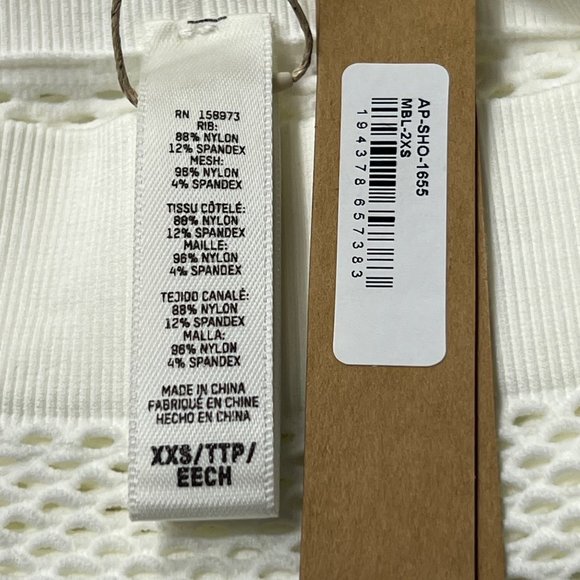 SKIMS Perforated Seamless Short Marble Womens XXS - Picture 7 of 11